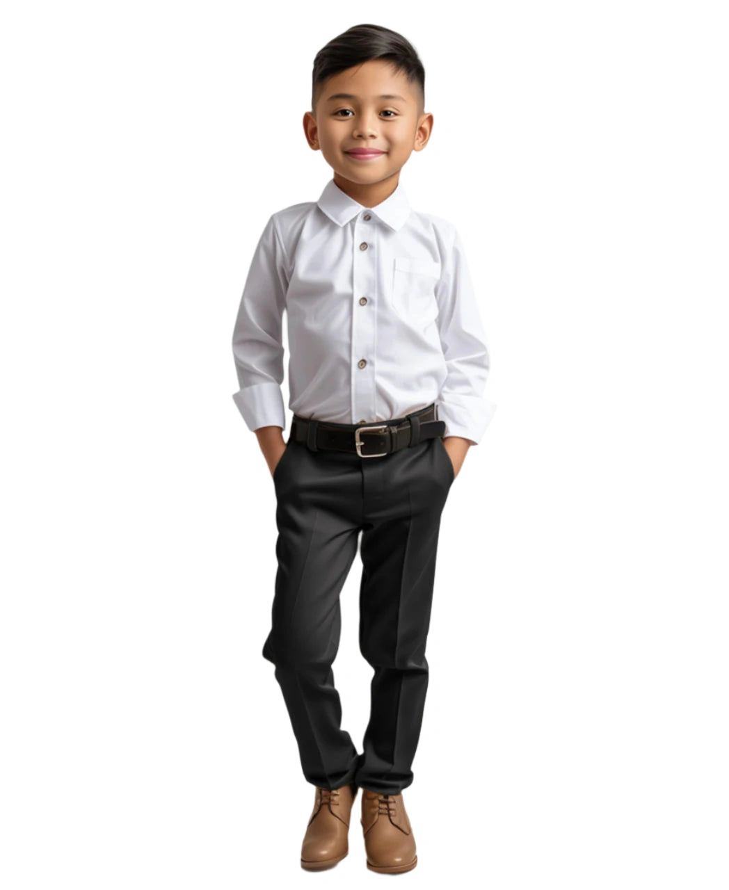 Pantalones Negros Zegarie para Niños: Elegancia y Comodidad Garantizadas para Pequeños Caballeros!